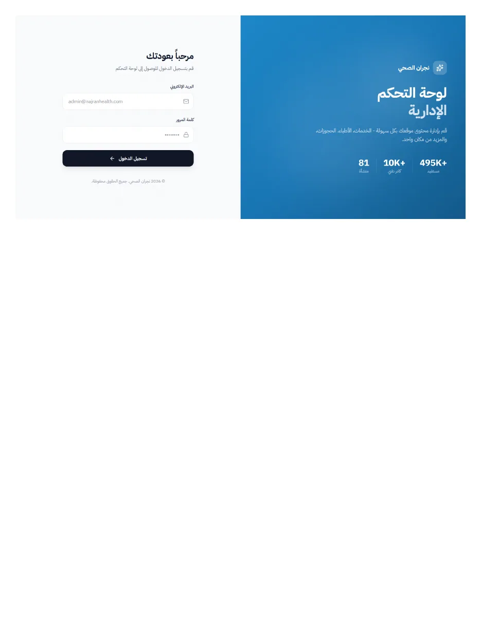 تجمع نجران الصحي